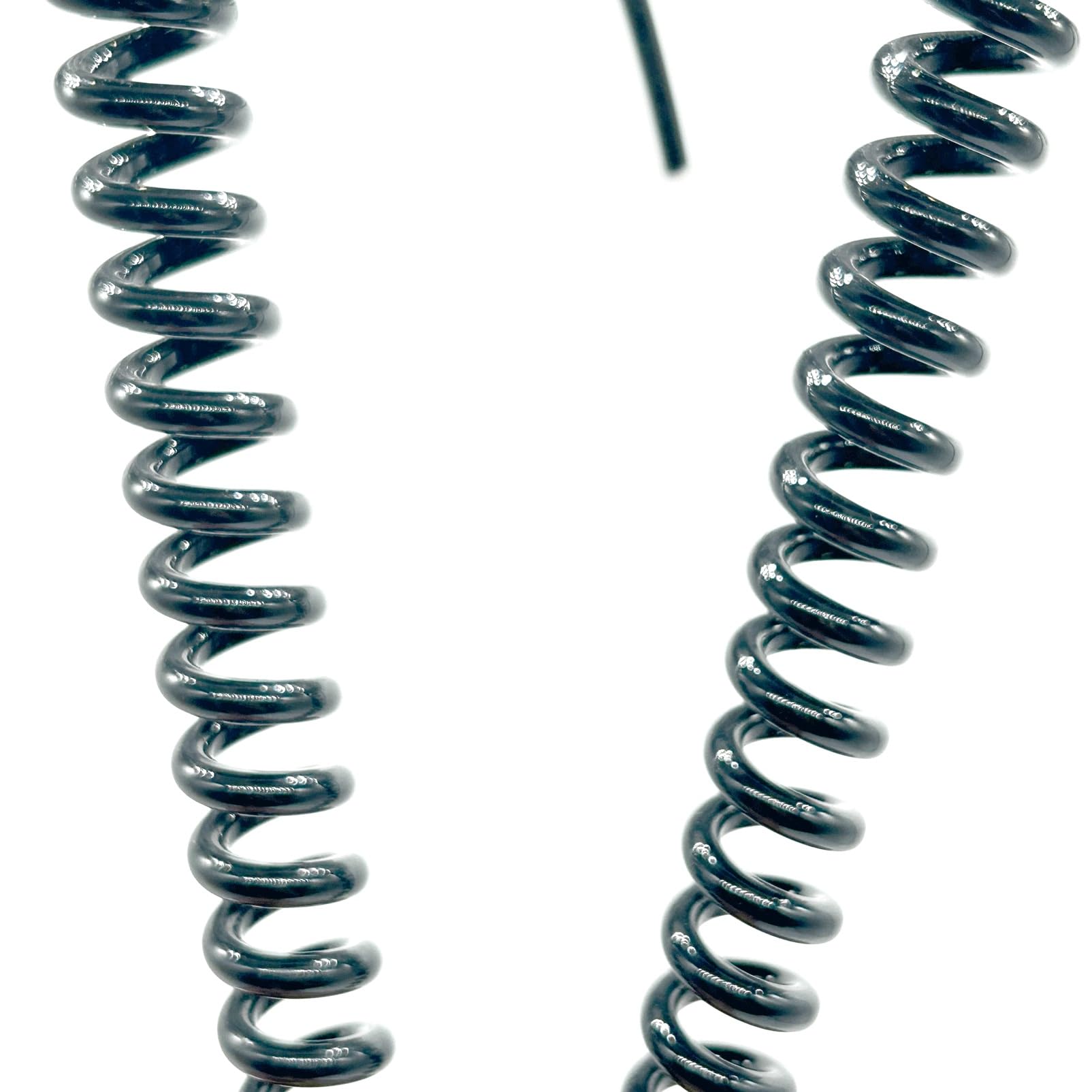4-adriges Spiralkabel mit Feder, 2,5 mm2, Kabelleitung, 13 AWG, Elastizitätskabel, schrumpfbarer Teleskop-Industrie-Spiraldraht Stretch Flexibel(Stretch 3 Meters)