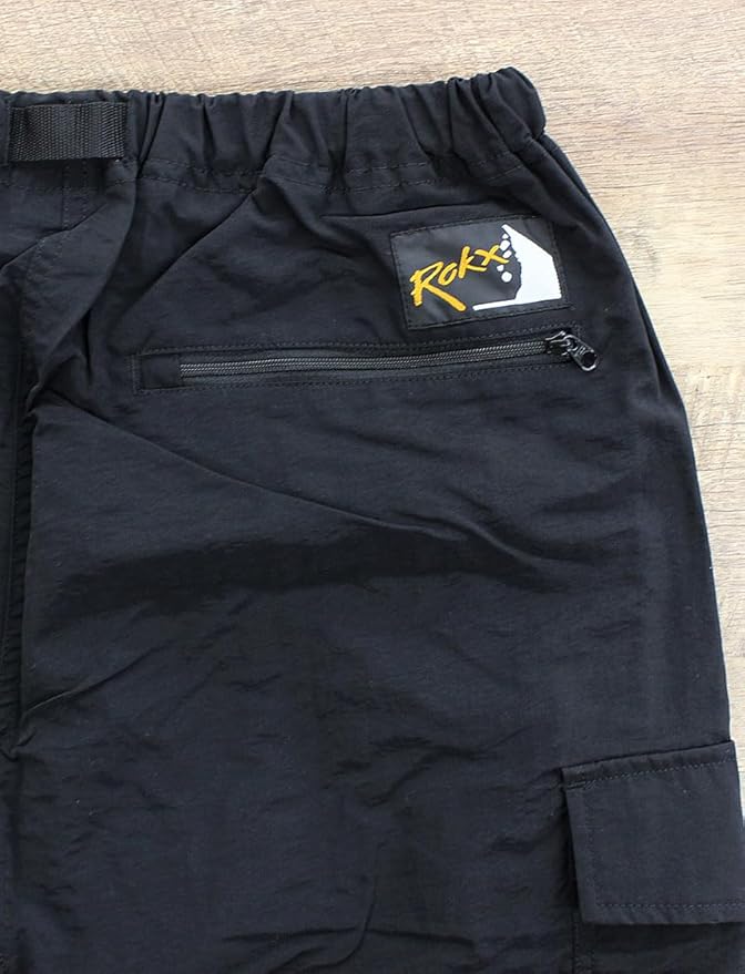 Amazon.co.jp: ROKX Men's Dry Cargo JAM Pants, Black : Clothing