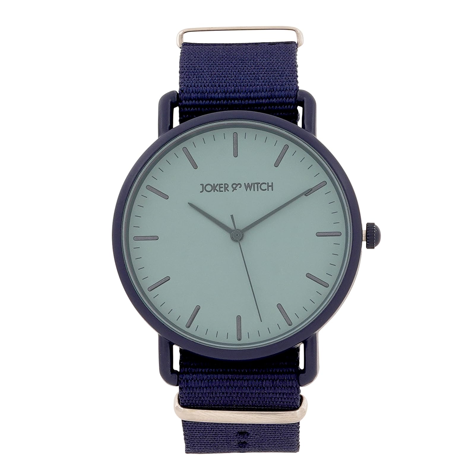Joker & Witch Tranquil Blue Nylon Strap Watch Analogue Watch for Men (B0CZXMTCB5) Amazon Price History, Amazon Price Tracker