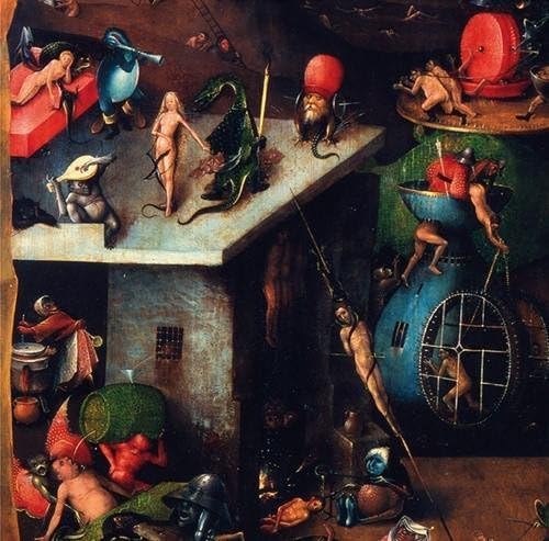 Miniatura 4 de Freak con barba por Hieronymus Bosch