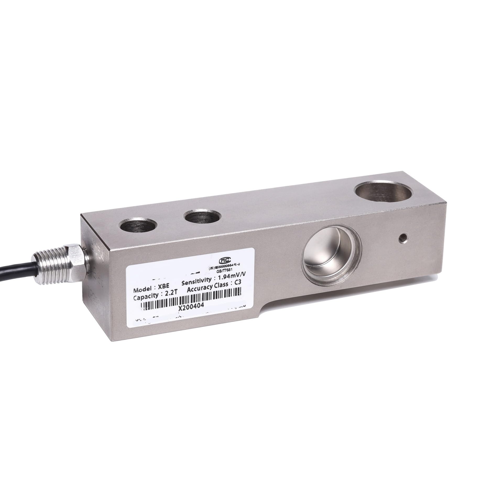 Celda de carga Xbe-2.2T tipo sensor de presión para balanzas de plataforma de pesaje 3