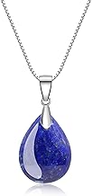 COAI Collier Argent 925 Pendentif Goutte d'eau Pierre Femme