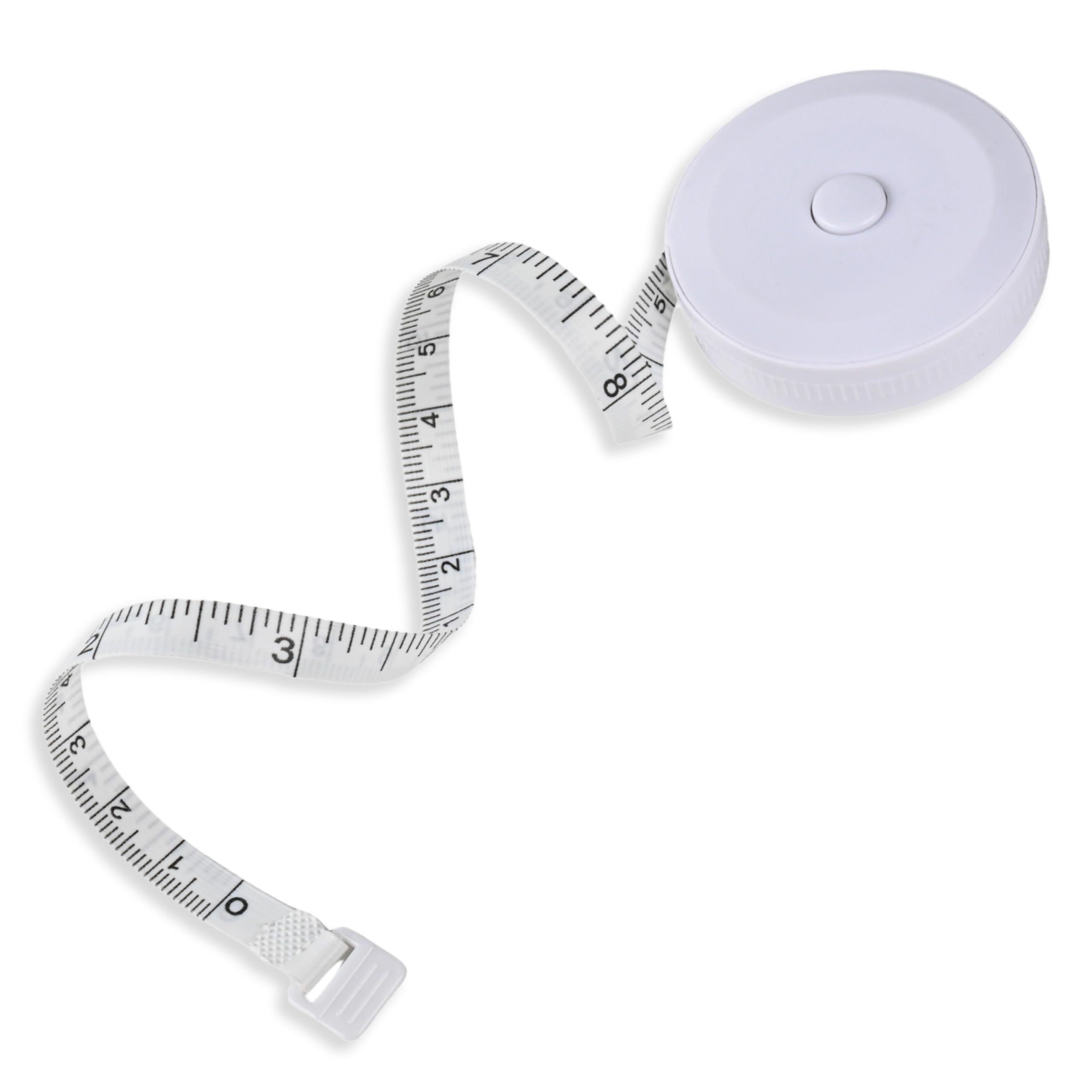 Amazon.co.jp: benrii 巻き尺 メジャー 2m ホワイト 両面目盛