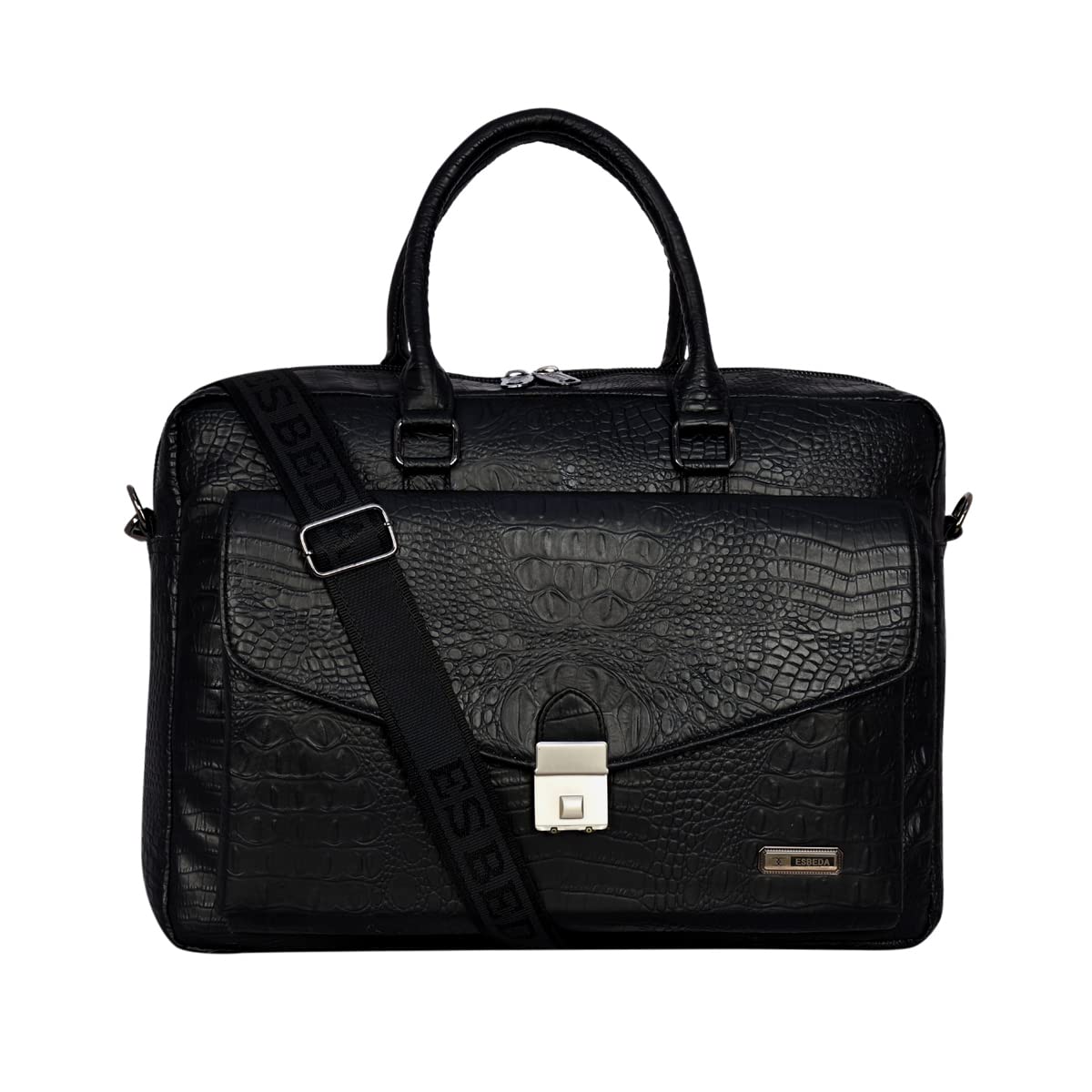 ESBEDA Black Color Laptop Shoulder Messenger For Mens (B0B2PT38CQ) Amazon Price History, Amazon Price Tracker