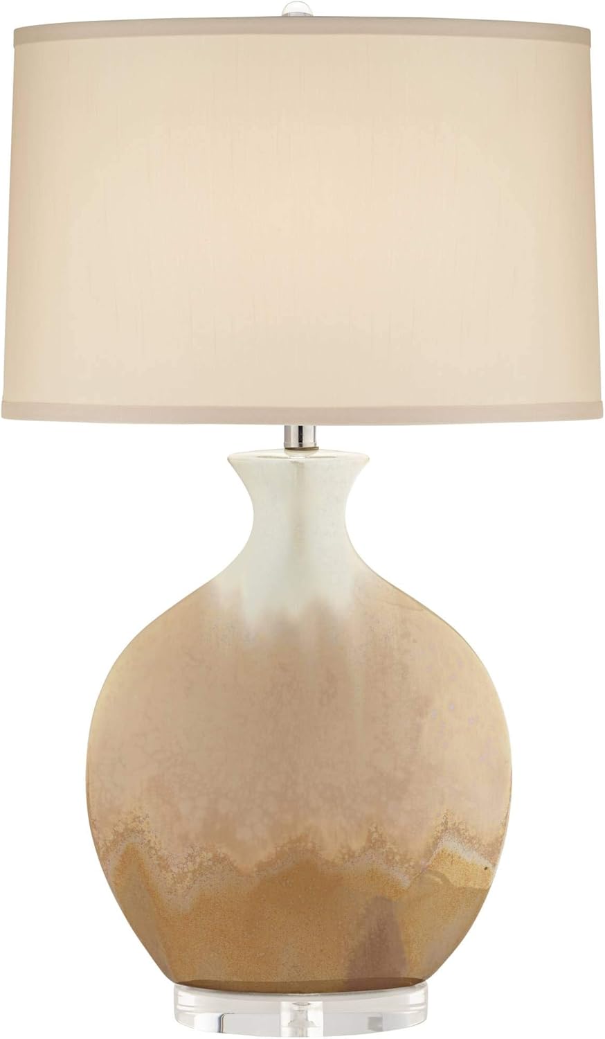 Prоmо 40% оƒƒ Marci Modern Table Lamp 32 Tall Ceramic Porcelain Ivory Drip Glaze Off White Oval Shade Decor for Living Room Bedroom House Bedside Nightstand Home Entryway (Colors May Vary) - Possini Euro Design 40% оƒƒ Dіѕсоunt Marci Modern Table Lamp 32 Tall Ceramic Porcelain Ivory Drip Glaze Off White Oval Shade Decor for Living Room Bedroom House Bedside Nightstand Home Entryway (Colors May Vary) - Possini Euro Design