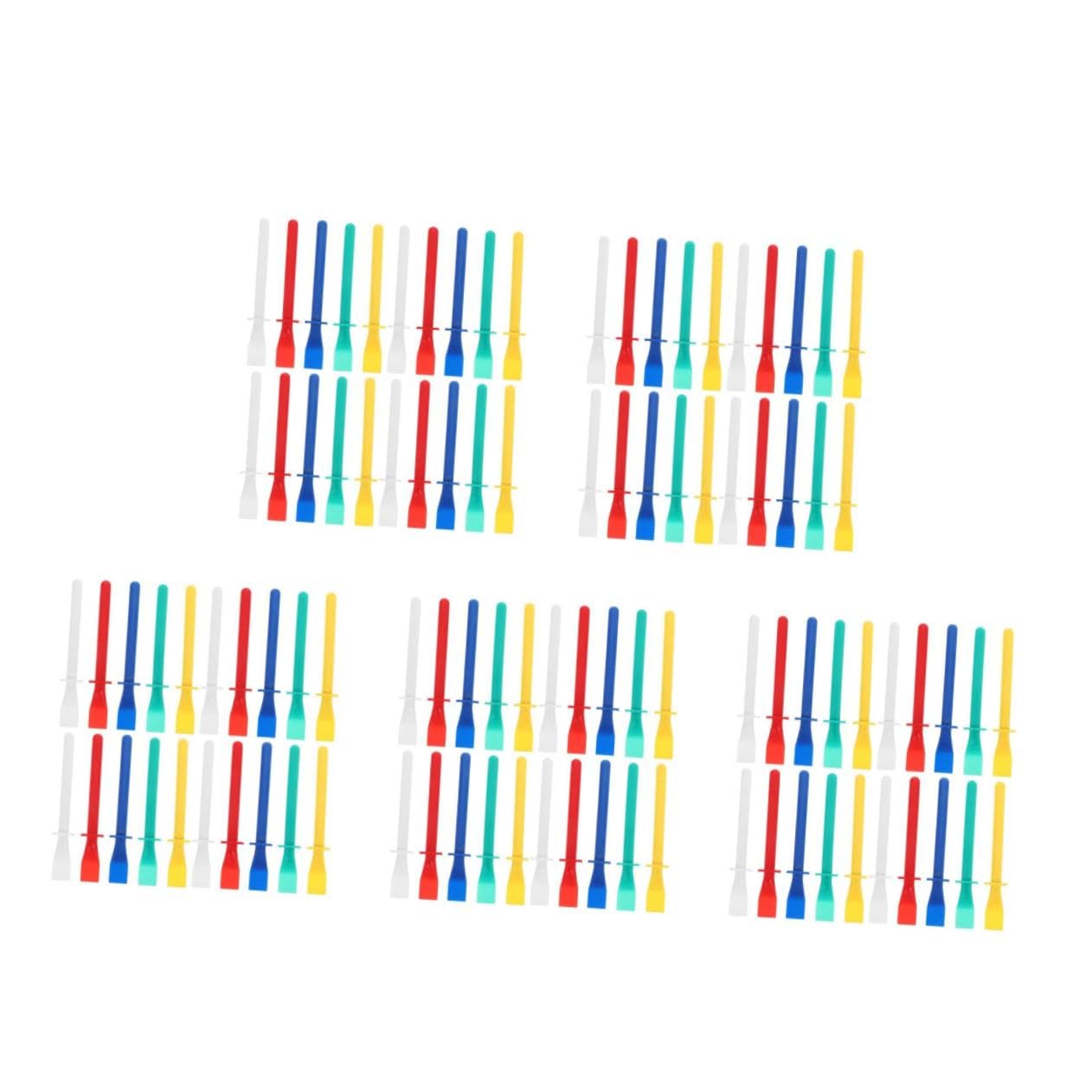 TEHAUX 250 Pezzi Kit Applicatori Colla Spatole per e Progetti Creativi Strumenti per Applicazione Colla e Raschiatura per da Te e Modellismo