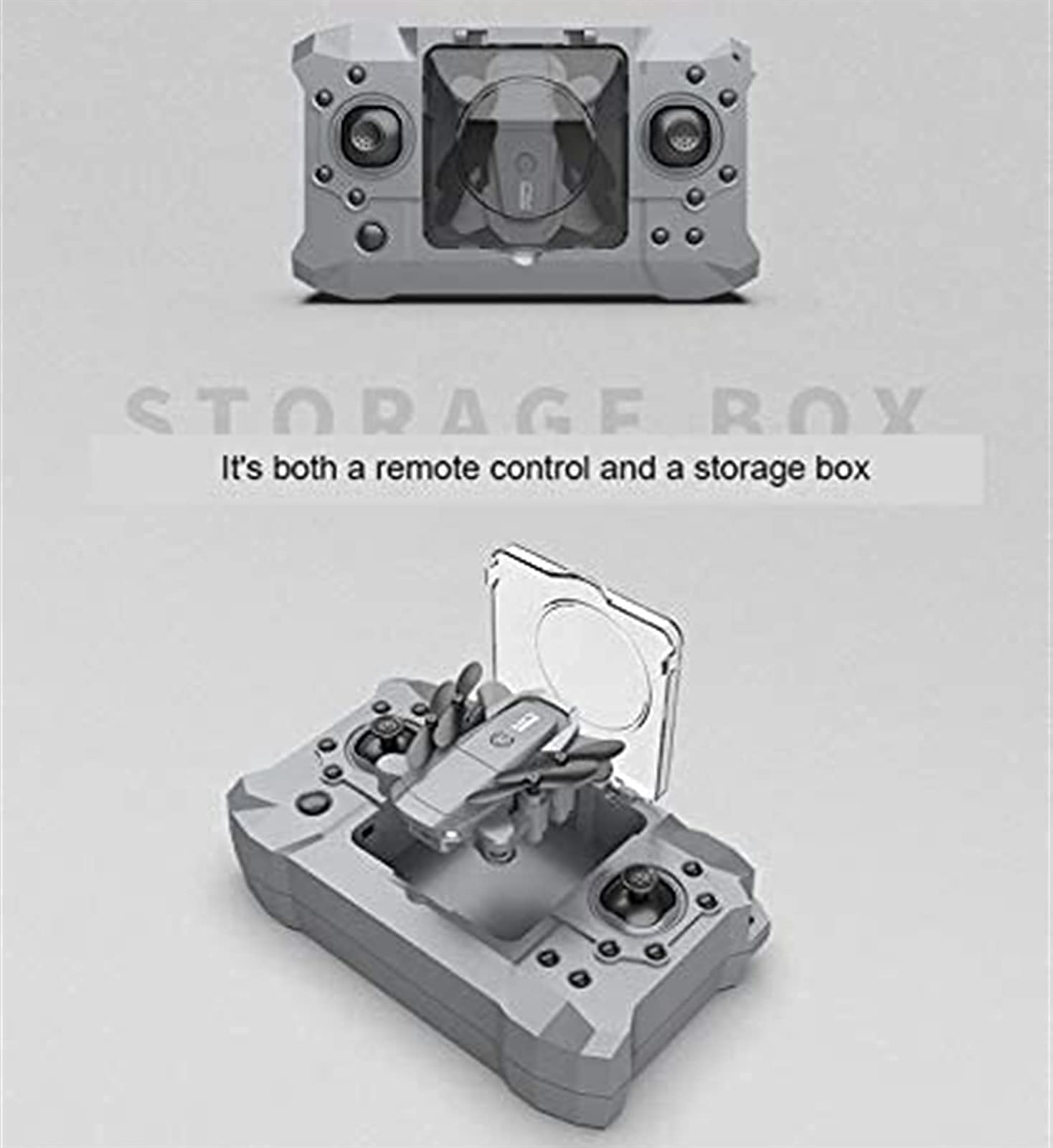 Drone para Adultos con cámara 4K UHD WiFi, FPV Quadcopter Plegable para Principiantes con Motor sin escobillas, Regreso a casa, GPS Sígueme (cámara 4k)