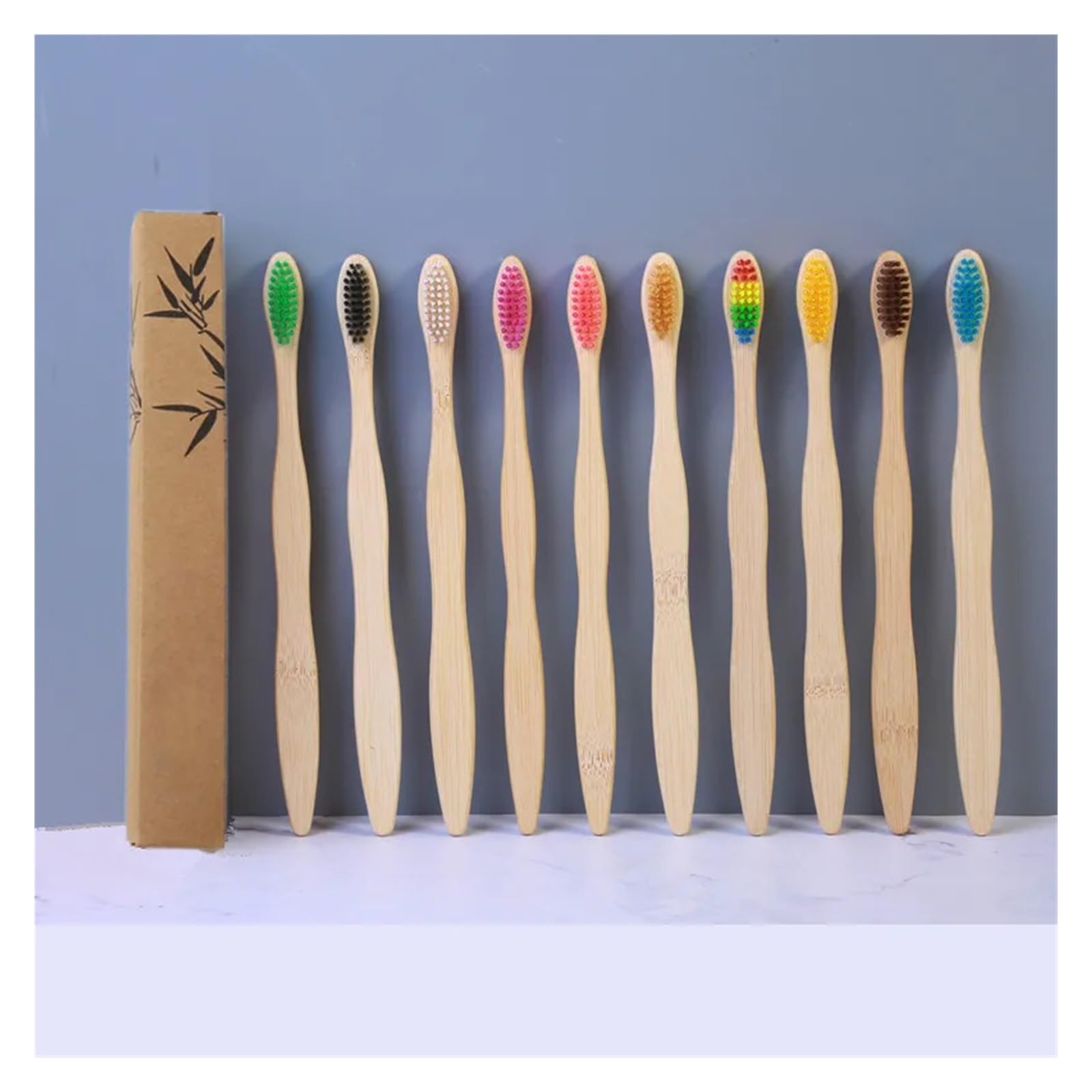 10/20/50/100/150Pcs Adult Soft Bristled Toothbrush Clean Mouth Reusable for Home And Hotel(100Pcs Mix colors)