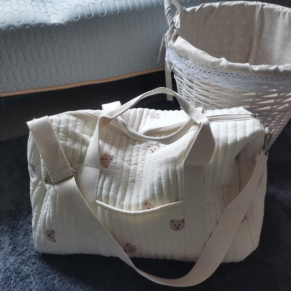Borsa maternità per neonati Pannolino materno Mamma Borsa trapuntata maternità Packs Toilette Bagaglio Borsa Mamma Viaggio Tote
