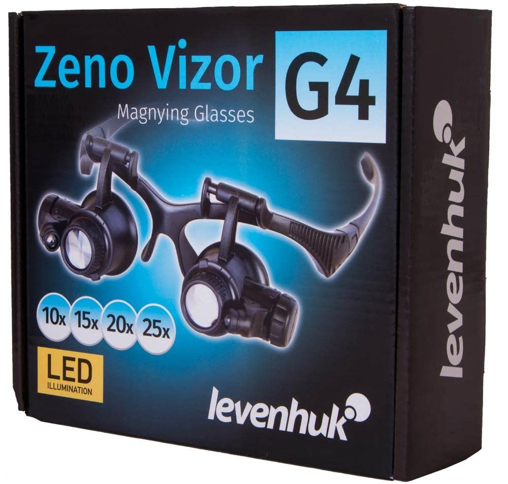 Levenhuk Occhiali d’ingrandimento Zeno Vizor G4