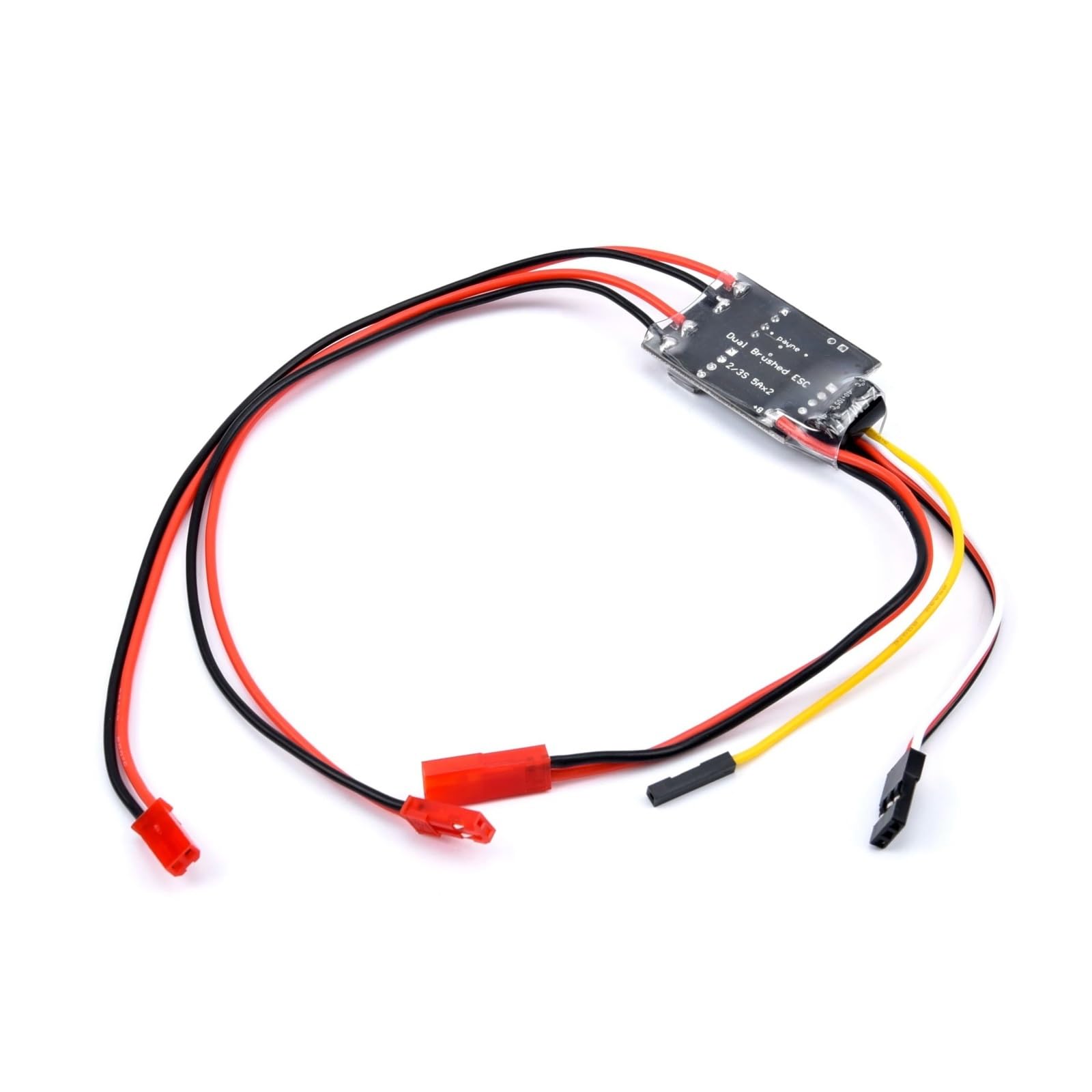 para Dual Way Bidireccional 5a Cepillado Esc Control De Velocidad Lipo 2s-3s RC Modelo 130 180 Repuestos Motor Accesorios sobre Orugas RC Cepillado Esc