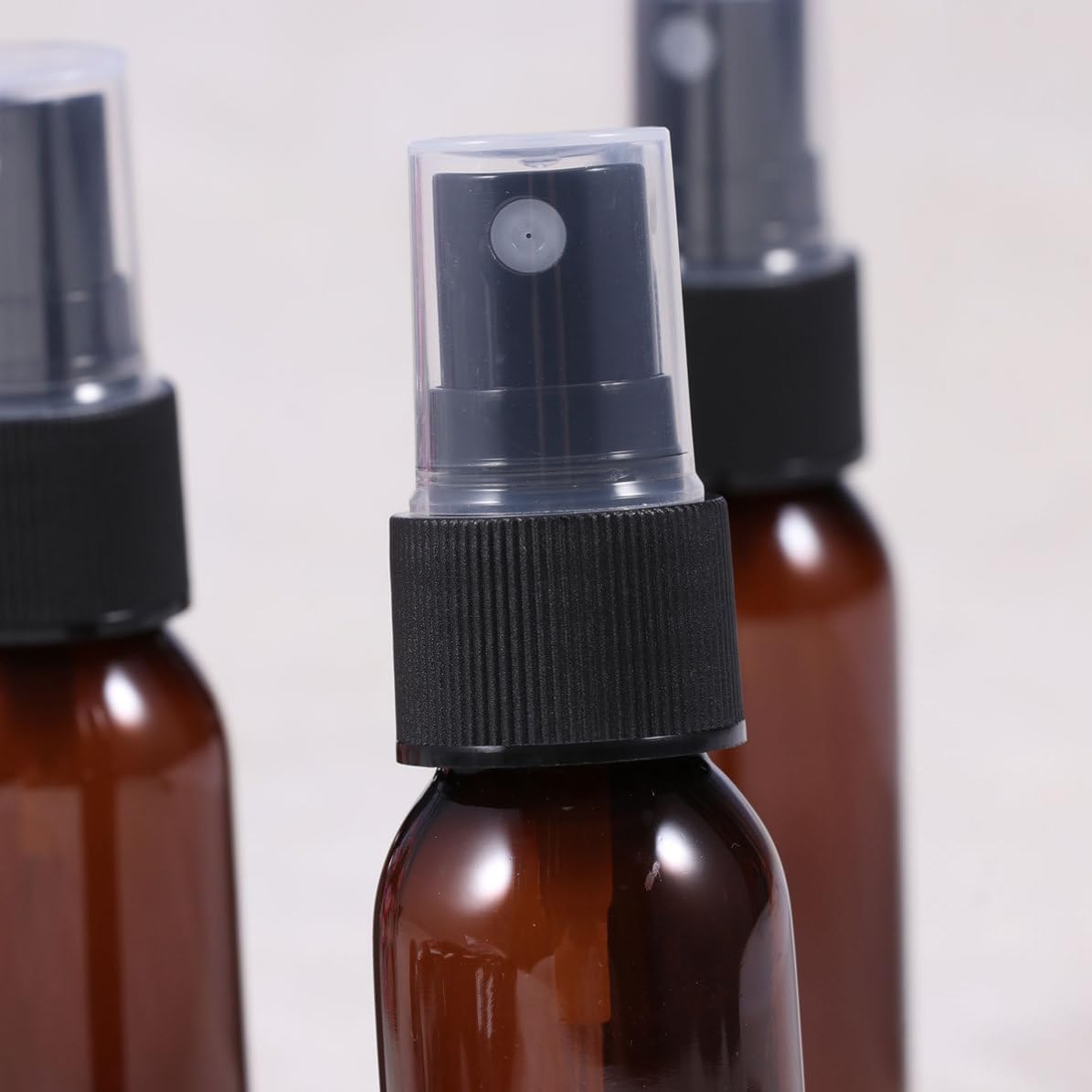 10pcs Ml Brown Plastic Refillable Spray Bottle for Travel Use Women image 4