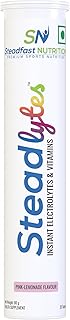 Sponsored Ad - SteadLytes|Instant Hydration & Energy Drink|Low Sugar & Added Vitamins C, B12| 5 Essential Electrolytes | Energy Drink for Workouts & Gym (1, Pink Lemonade)