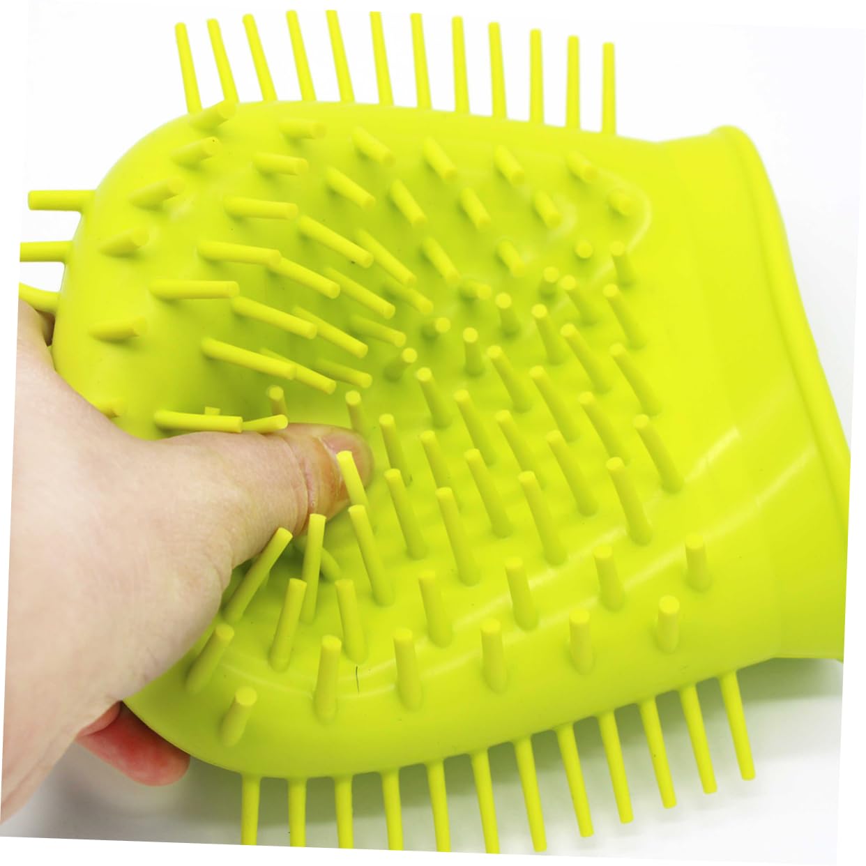 Sosoport 2stücke All Silicone Fußwaschmassager Für Haustiere Dual Purpose Pfotenreinigungswerkzeug Mit Massagefunktion Grün Für Pflege Von Hundepfoten Und Entspannende Fußbäder
