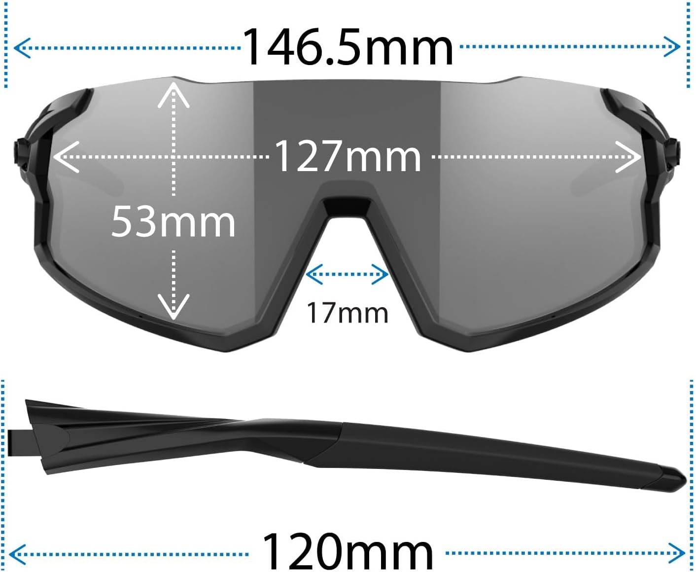 Tifosi Optics Stash Sunglasses - Ideal For Cycling (Gravel, MTB & Road), Baseball, Softball & Pickleball - Image 2