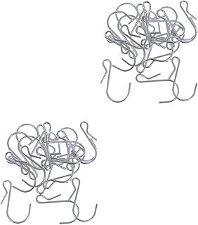 Cabilock 100 pcs Heavy Duty Hangers Stainless Steel Hooks Heavy Duty Coat Hangers Heavy Duty Hook s Hanging Hooks s Shaped Hangers s Hooks s Hanger Hook up siding Iron Hook Ordinary