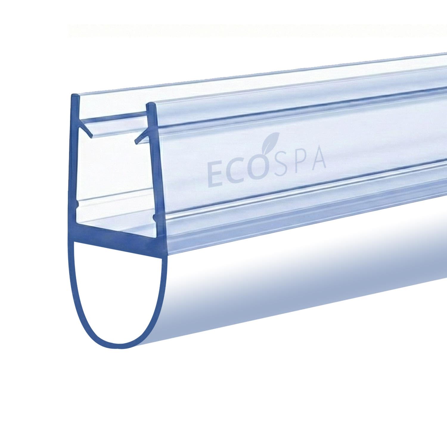 ECOSPA Shower Door Seal Strip for 4-6mm Glass Screens or Door - Seals up to 13mm Gap - Perfect Shower Screen Seal Replacement with 90cm Adjustable Length (Straight)