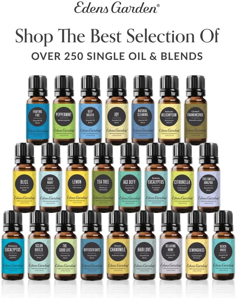 Edens Garden Essential Oils Best of The Best Roll-On 3 Set – 100% Pure Therapeutic Grade, Ready-to-Use Aromatherapy: Fighting Five, Good Night & Lavender Oil - for Skin & Home, 10 ml Roll-On/ 3 Pack - Image 2