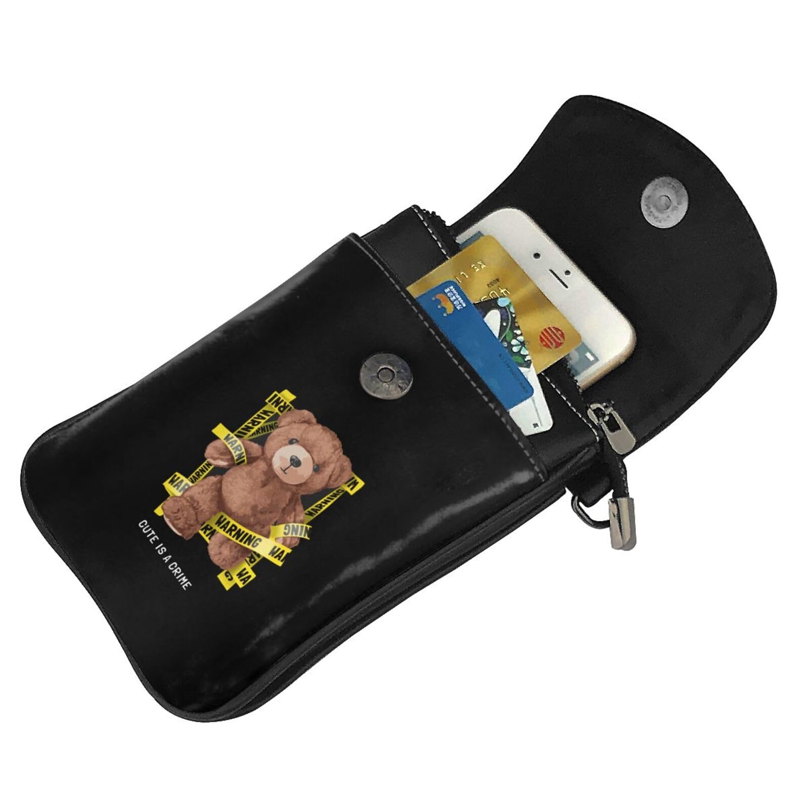 スマホ・お財布ポーチ【チビくまちゃんとカゴいっぱいのリンゴ】ベージュ✽ Amazon.co.jp: スマホポーチ かわいい くま 熊柄 熊 ショルダーポーチ