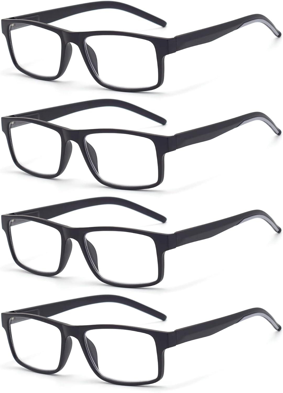 Reading Glasses for Men Women, Spring Hinge Readers Glasses, Blue Light Blocking Lens Eyeglasses SR20523 - Image 2