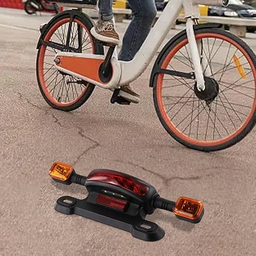 Miniatura 3 de Luz trasera LED 3in1 Luz trasera de bicicleta eléctrica LED Luz trasera de señal de giro de bicicleta eléctrica Lámpara trasera de bicicleta