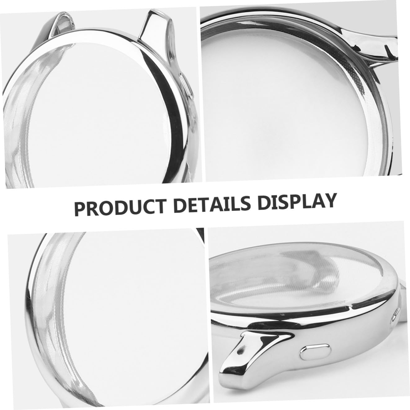 OSALADI 9pièces Coque De TPU pour Montre De Élégante Et Complète Les Rayures Et Chocs Facile à Installer Argenté