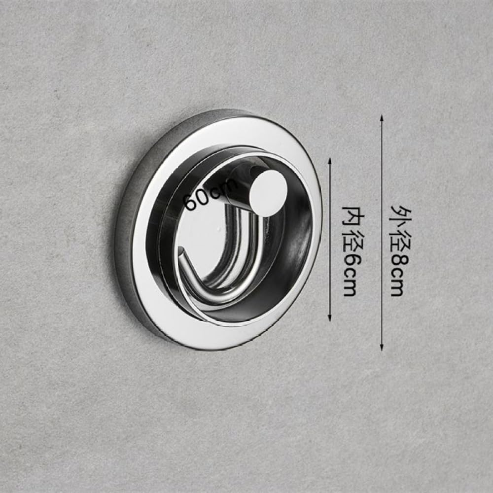 Ganci per accappatoio oro/nero Ganci per asciugamani da bagno in acciaio inossidabile Porta abiti Appendiabiti Ganci pieghevoli da cucina, Nero.