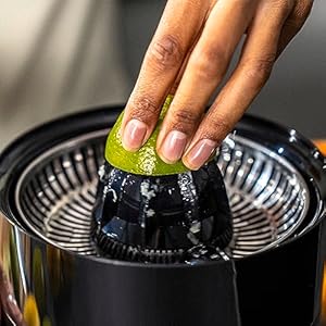Zwilling black enfinigy citrus juicer 1  urban country home decor