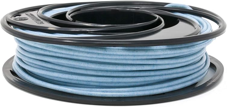 Gizmo Dorks Glitter PLA 3D Printer Filament 1.75mm 200g, Blue