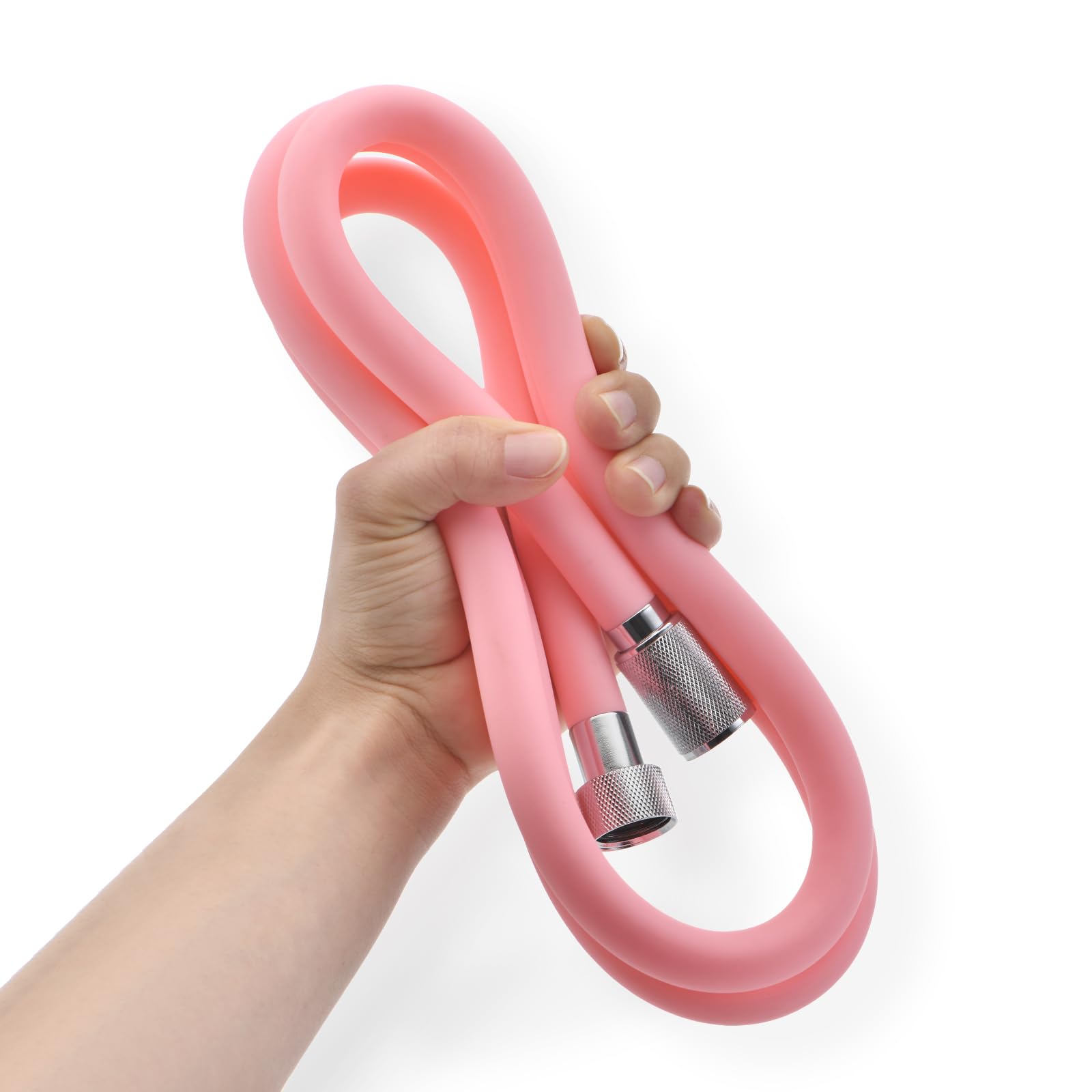 Tuyau de douche anti-pliage fini les fuites avec le flexible silicone 150 cm