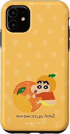 Crayon Shin-chan FUN! FUN! STUDY A to Z O Case for iPhone 11