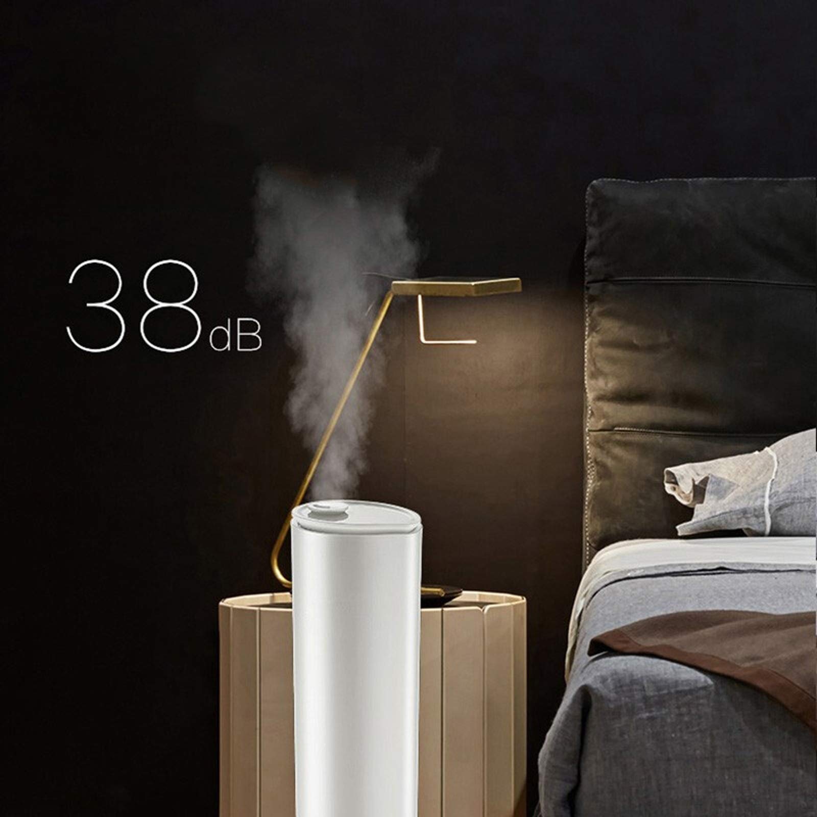 Umidificatore Umidificatore con riempimento dall'alto 7L Umidificatore da pavimento Uso domestico Camera da letto silenziosa Ufficio Umidificatore di grande capacità, Umidificatore con spegnimento aut