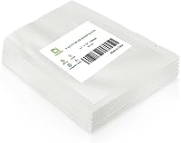 Vista 14 de CANLENPK - Bolsas de sellado al vacío de 3.5 x 4.7 pulgadas, bolsa selladora al vacío de alimentos pequeños, sellado de comida, aperitivos, frutas