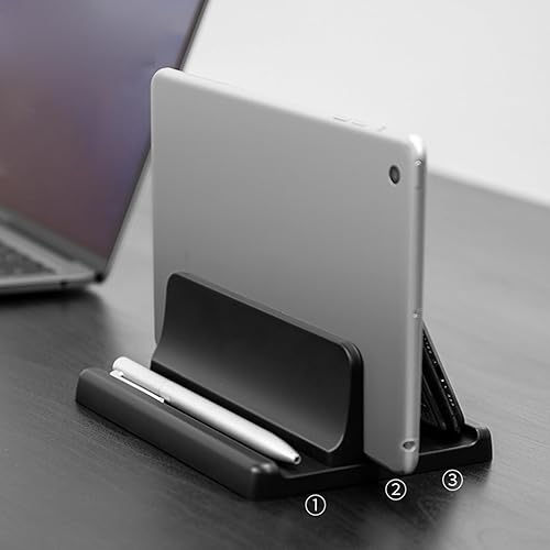 Miniatura 3 de Vertical Laptop Stand Desk Holder Docking Station for Tablets Phone Vertical Saving Dock Cooling Laptop