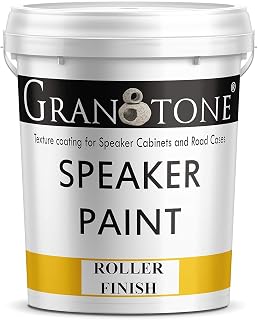 GRANOTONE Roller Grade Speaker Cabinet Texture Coating Paint - Quick-Drying, Extra Coverage for Texturised Finish, Water-B... Price In India