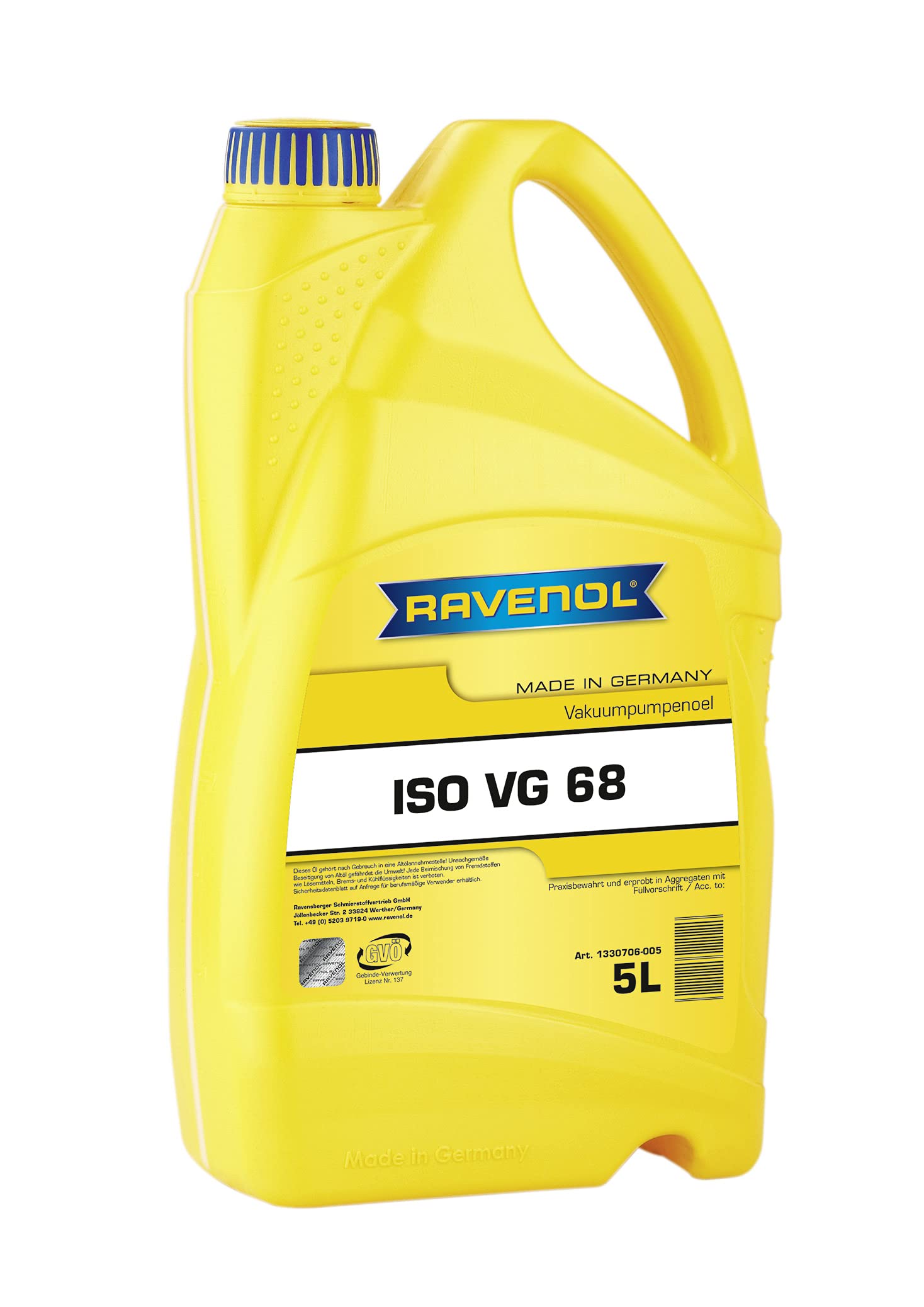 RAVENOL Vakuumpumpenoel ISO VG 68