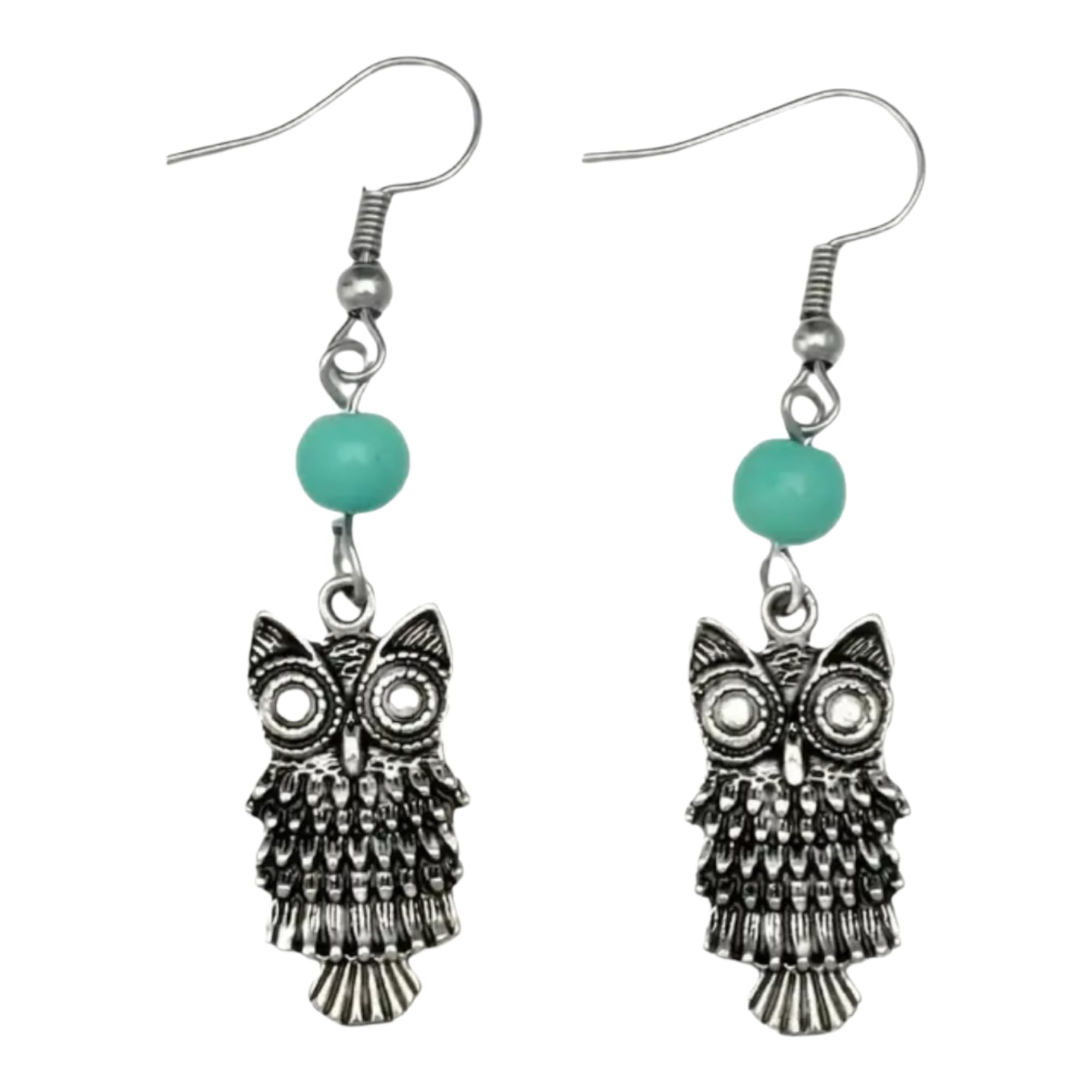 Owl Bead Drop Earrings for Women, Teen Girls and Adults (B0D22S6YB1) Amazon Price History, Amazon Price Tracker