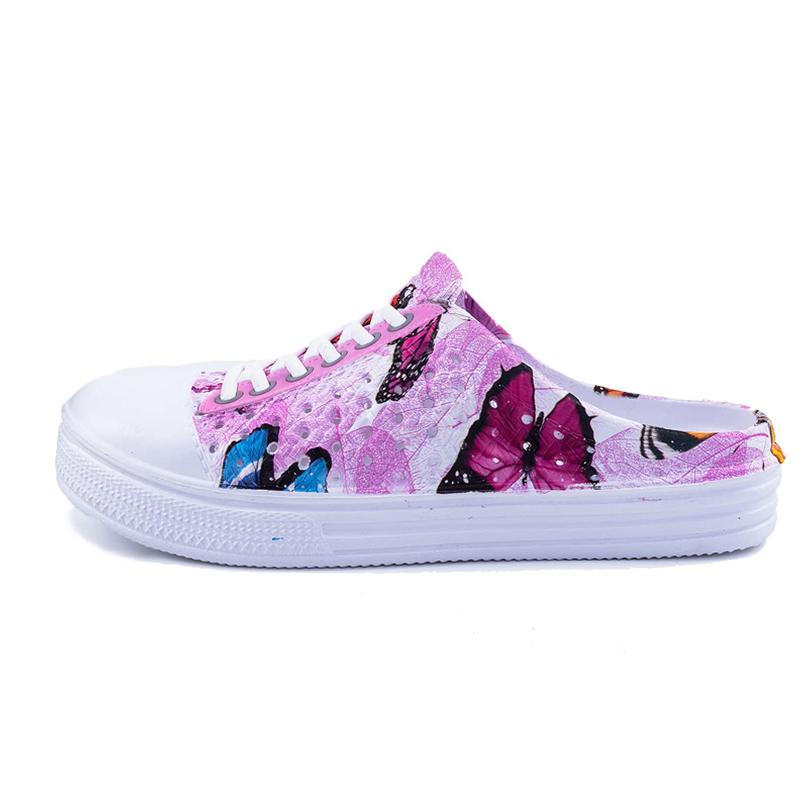 OUTVIE Malla Ligera y Transpirable Para Mujer de Secado Rápido Sandalias Zapatillas Calzado de Playa Antideslizante Zapatillas de Jardín