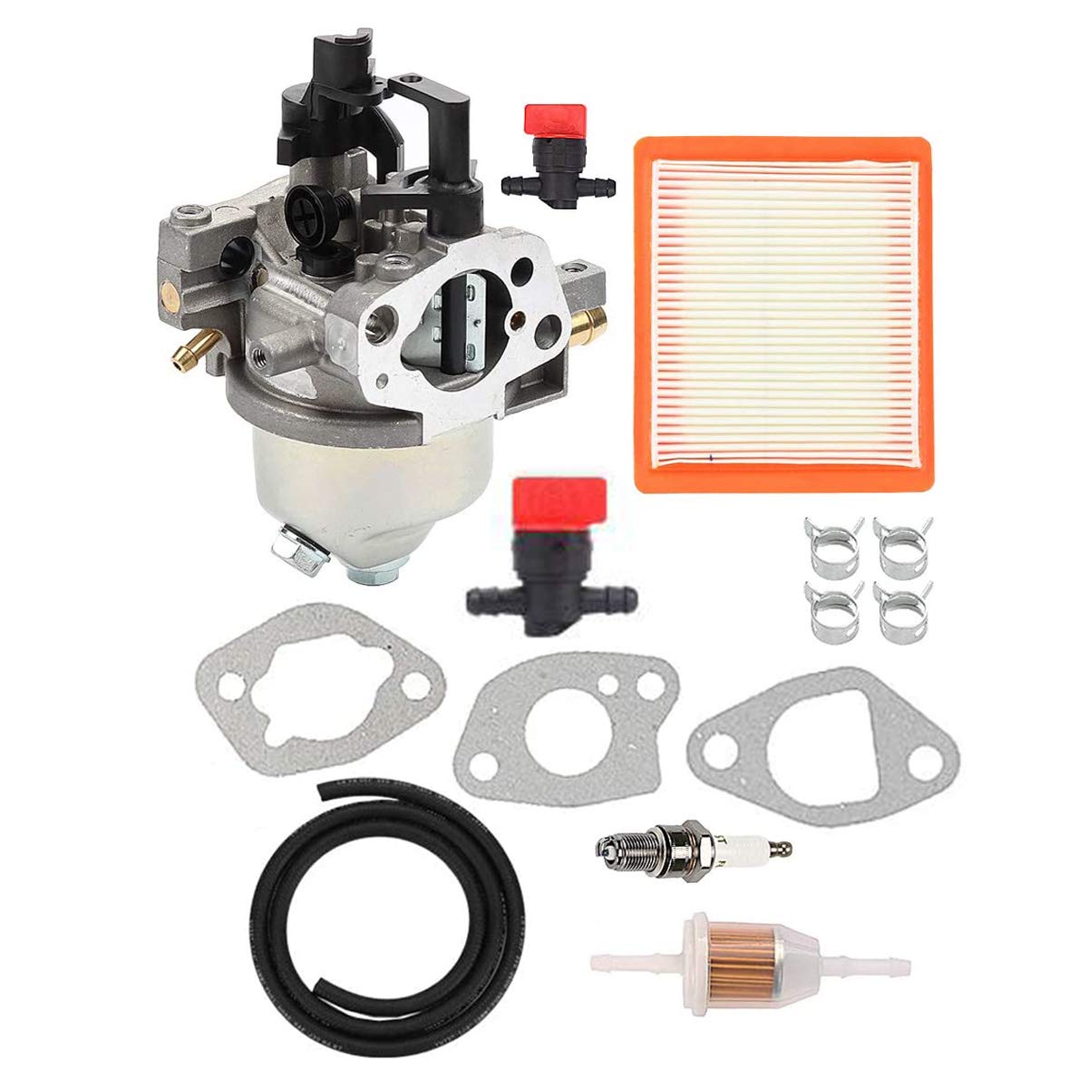 Hippotech 14 853 49-S Carburetor Fuel Line Gaskets for Kohler XT650 XT675 XT6.5 XT6.75 XT6 XT7 Engine for Toro Lawn Mower