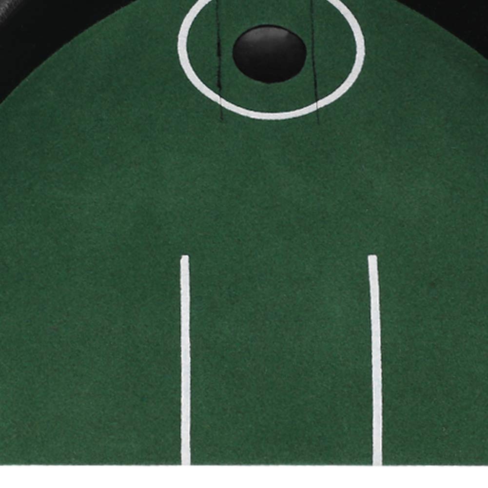KEENSO Tapis de Putting Balle Golf, Machine Retour alimentée par Batterie, entraînement à Domicile, Bureau, fêtes