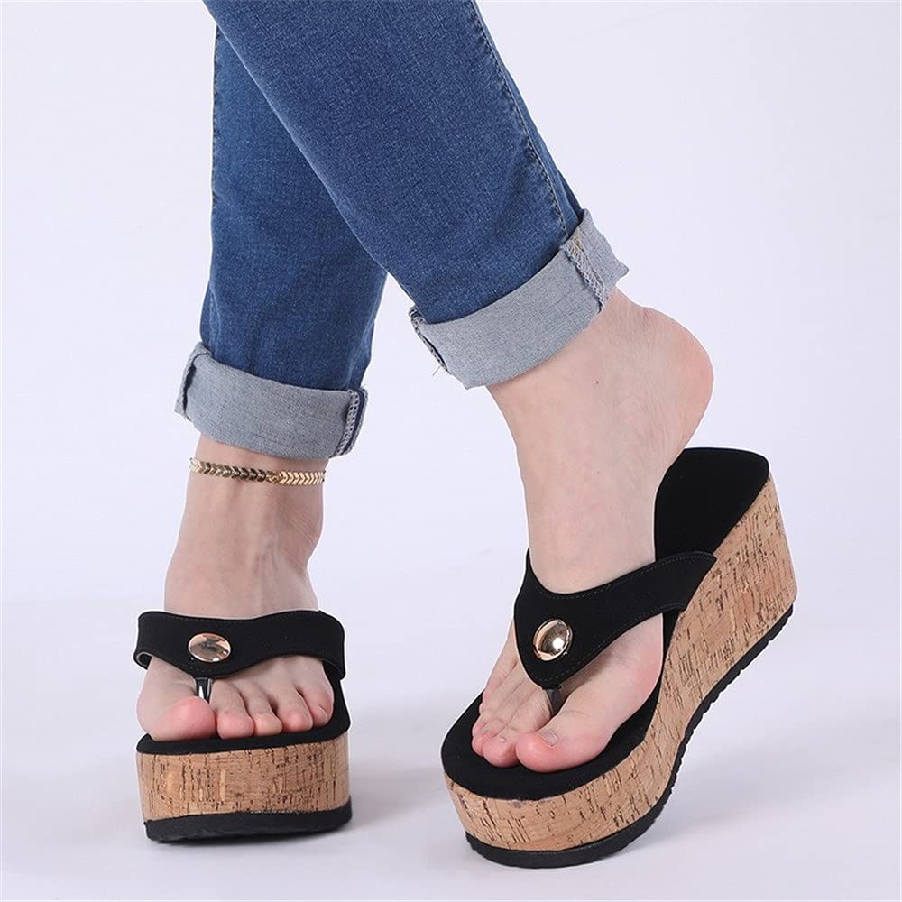 Amazon.co.jp: Women Sandals 2021 Heel Women Slippers Platform Shoes Ladies  Summer Slide Buckle Flip Flops Plus Size : Clothing, Shoes \u0026 Jewelry