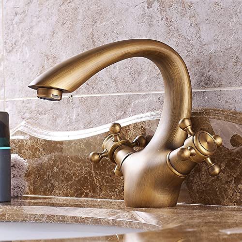 Mitigeur de lavabo de salle de bain rétro pour une ambiance de spa vintage