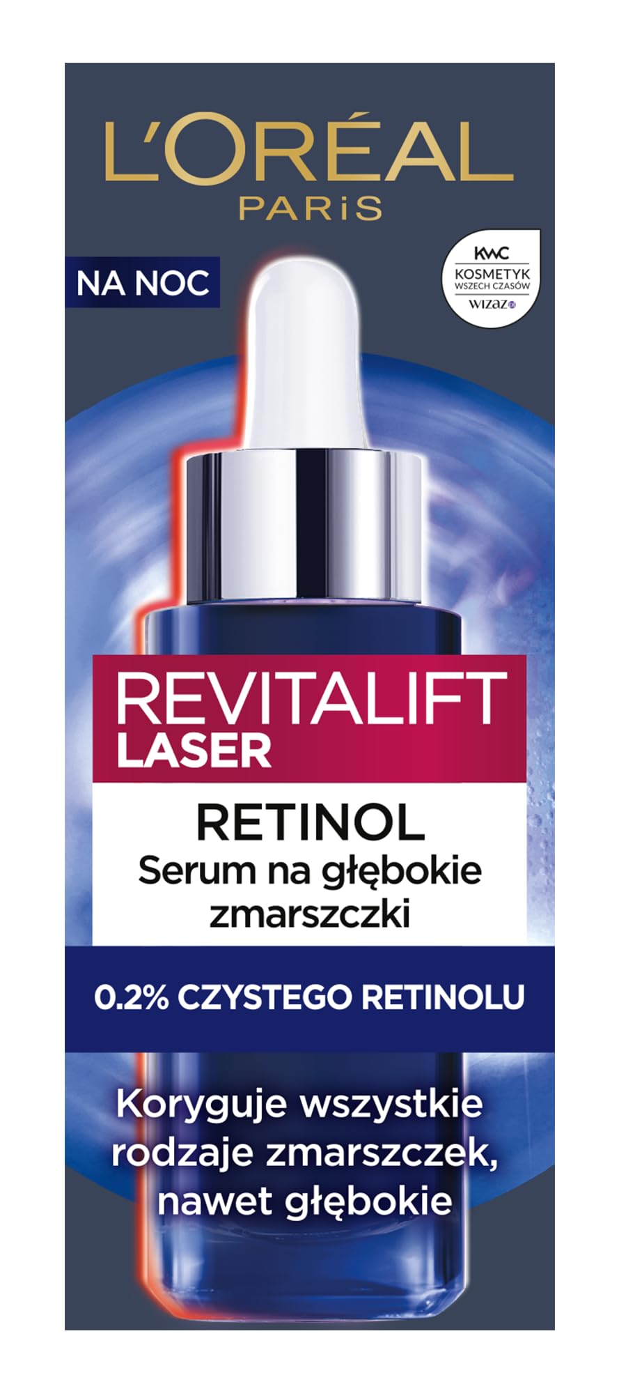 L'Oreal Paris Pure Retinol Głębokie Zmarszczki Serum Na Noc 30 ml