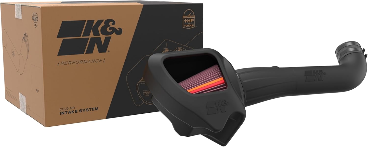 K&N NextGen Cold Air Intake System: High-Flow Cotton Filter: Compatible with 2012-2018 JEEP: Wrangler, Wrangler JK, 50-1566