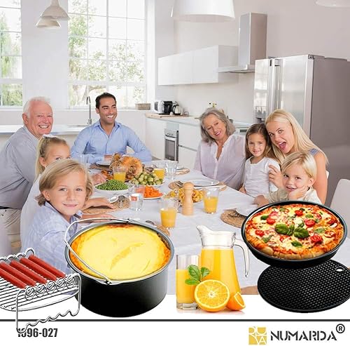 Miniatura 7 de Accesorios para freidora de aire Phillips XL de 8 pulgadas para 3.7QT-4.3QT