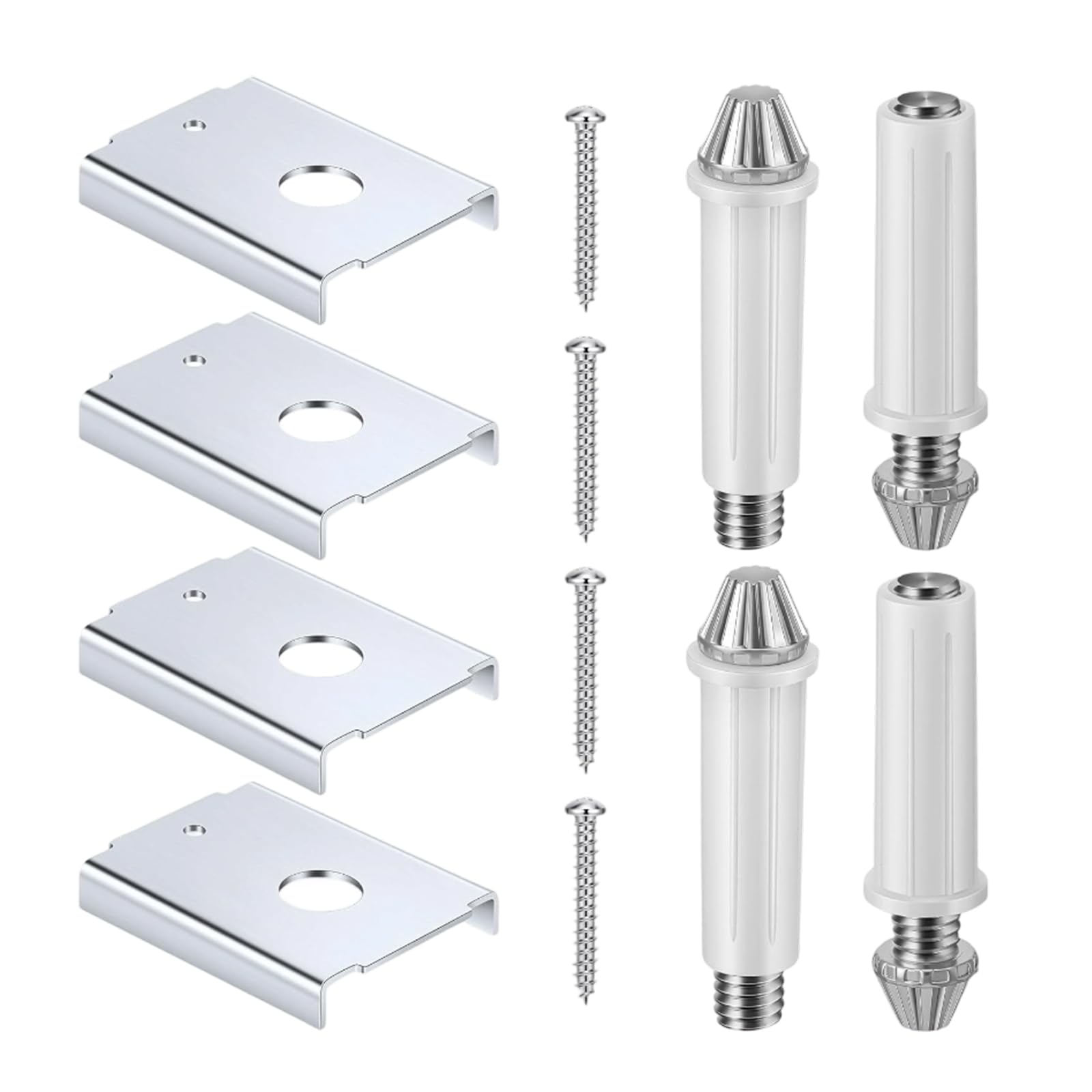 Osniyaw Multicolor Carbon Steel Repair Parts Permanent Door Component For 1-3/8 Inch Folding Simple Setups & Strong Folding Parts