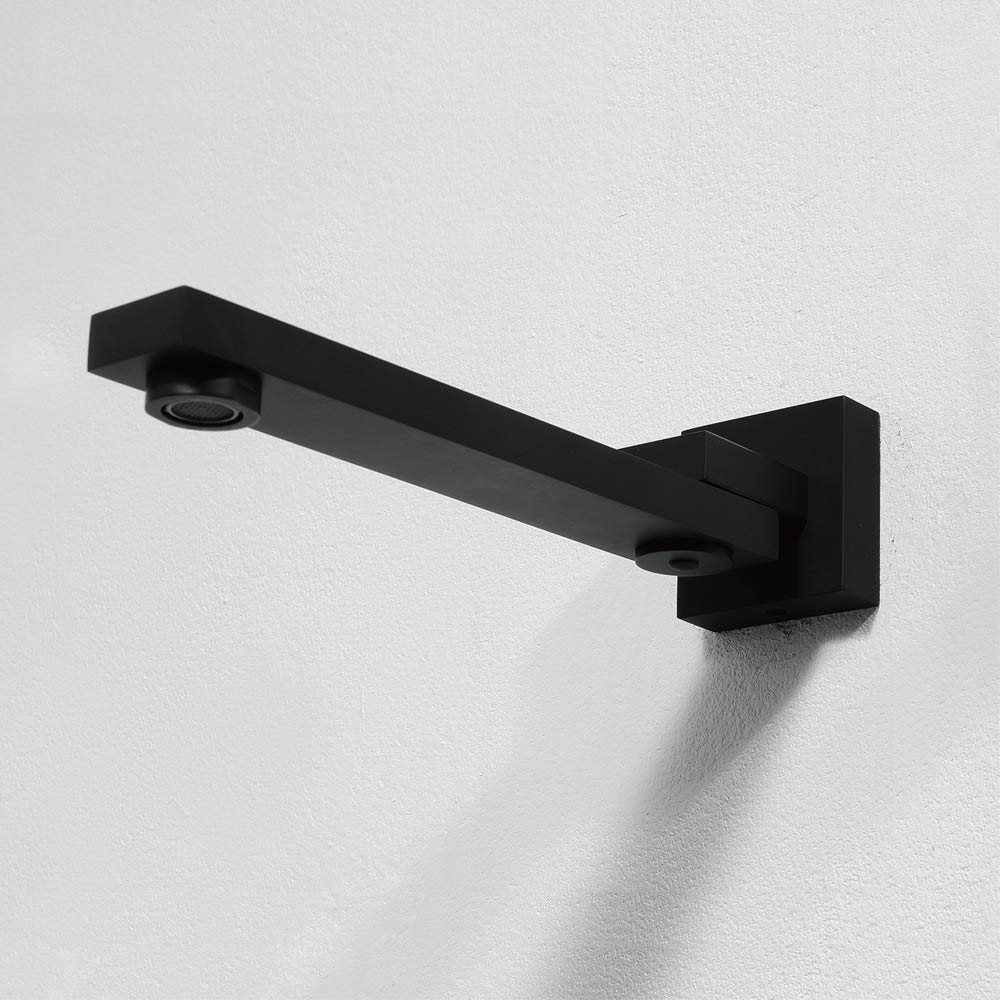 Zestaw prysznicowy, podtynkowy termostat, czarny, 25 cm, kwadratowy zestaw prysznicowy, spray wzmacniający, miedziana bateria prysznicowa, 3 tryby, nie rdzewieje