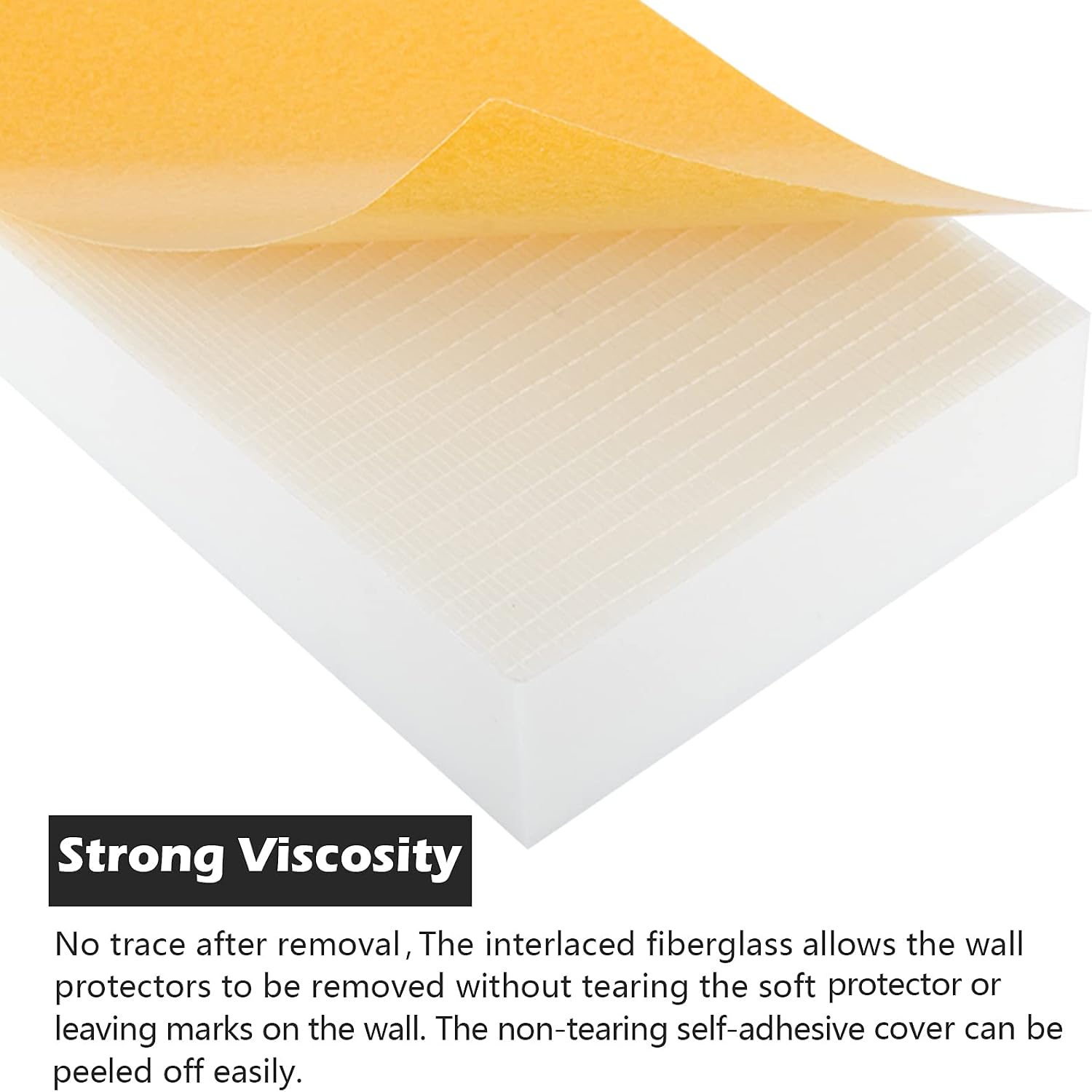 CloudBuyer Garage Car Door Protector 4 Pack High Density Garage Wall Protector Anti-Collision Bumper Guard Self-Adhesive EVA Foam for Warehouse Park Assist (11.8x3.93x1.18 inches)
