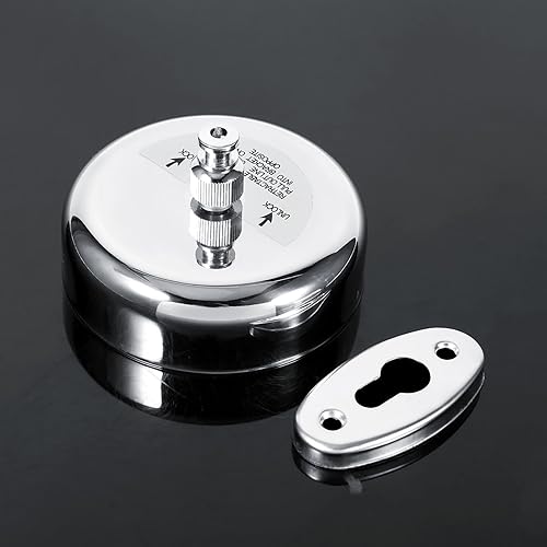 Miniatura 5 de Tendedero retráctil, de acero inoxidable, secador de línea de ropa retráctil para interiores y exteriores, tendedero individual para el hogar, baño,