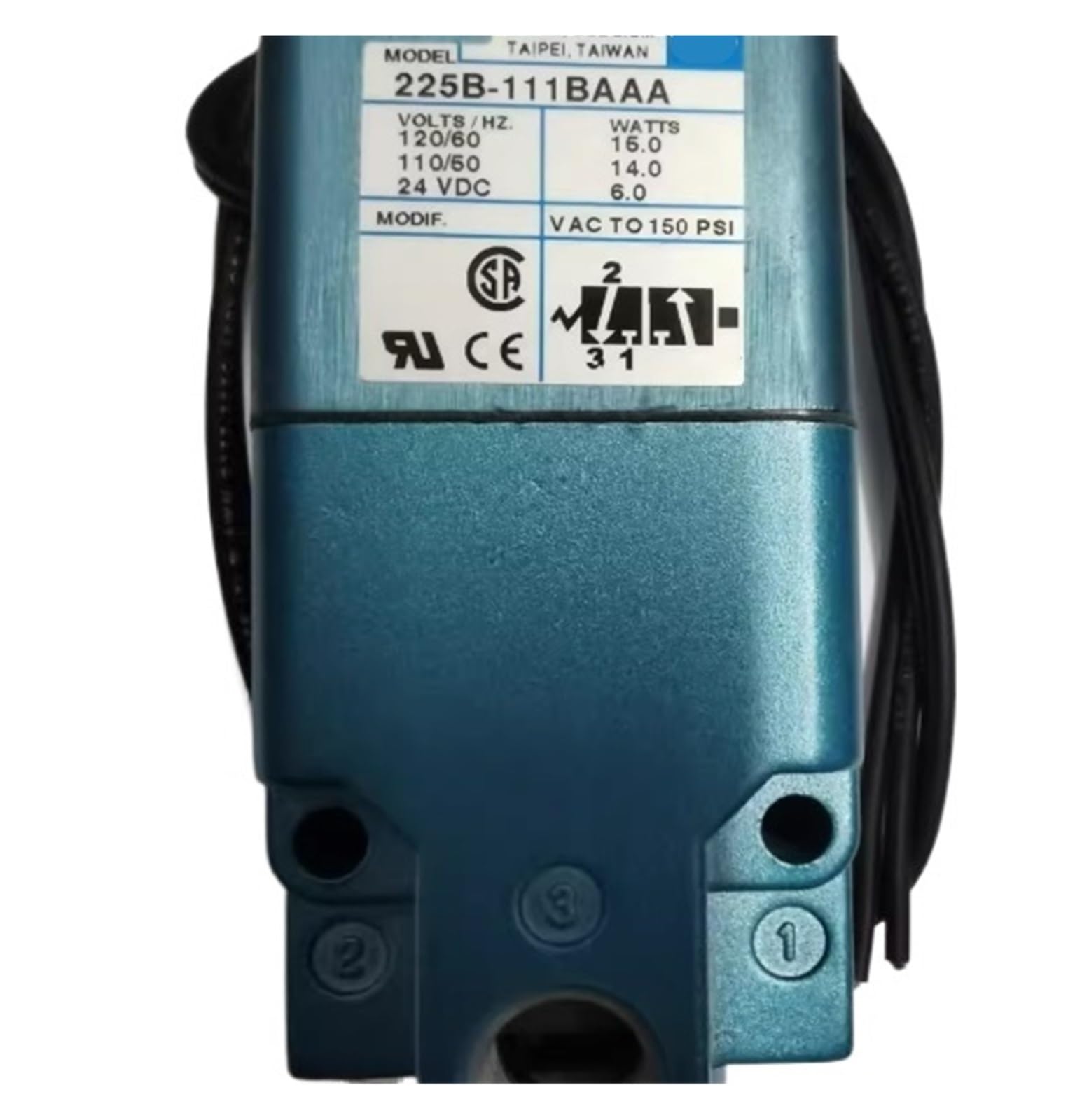 ELZNSQQK Solenoid valve 225B-501BA 225B-501JC 225B-611BA(250B-111BAAA)